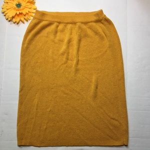 ann wi Skirts - Vintage Yellow Skirt ann wi Skirts - Vintage Yellow Skirt